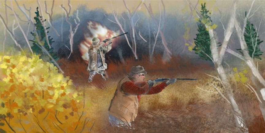 An illustration from the princes grouse.